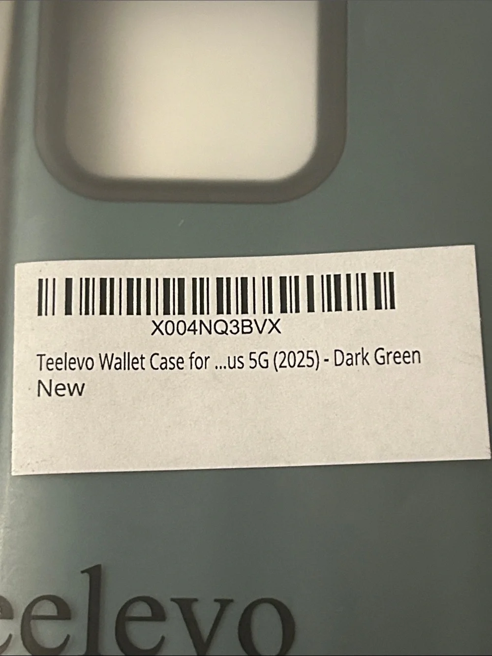 Protective Card Slot Case for Moto G Stylus 5G (2025) - Green NEW